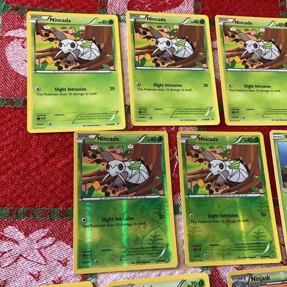Pokemon TCG Nincada/Ninjask/Shedinja Bundle (11 Cards) - Picture 5 of 14